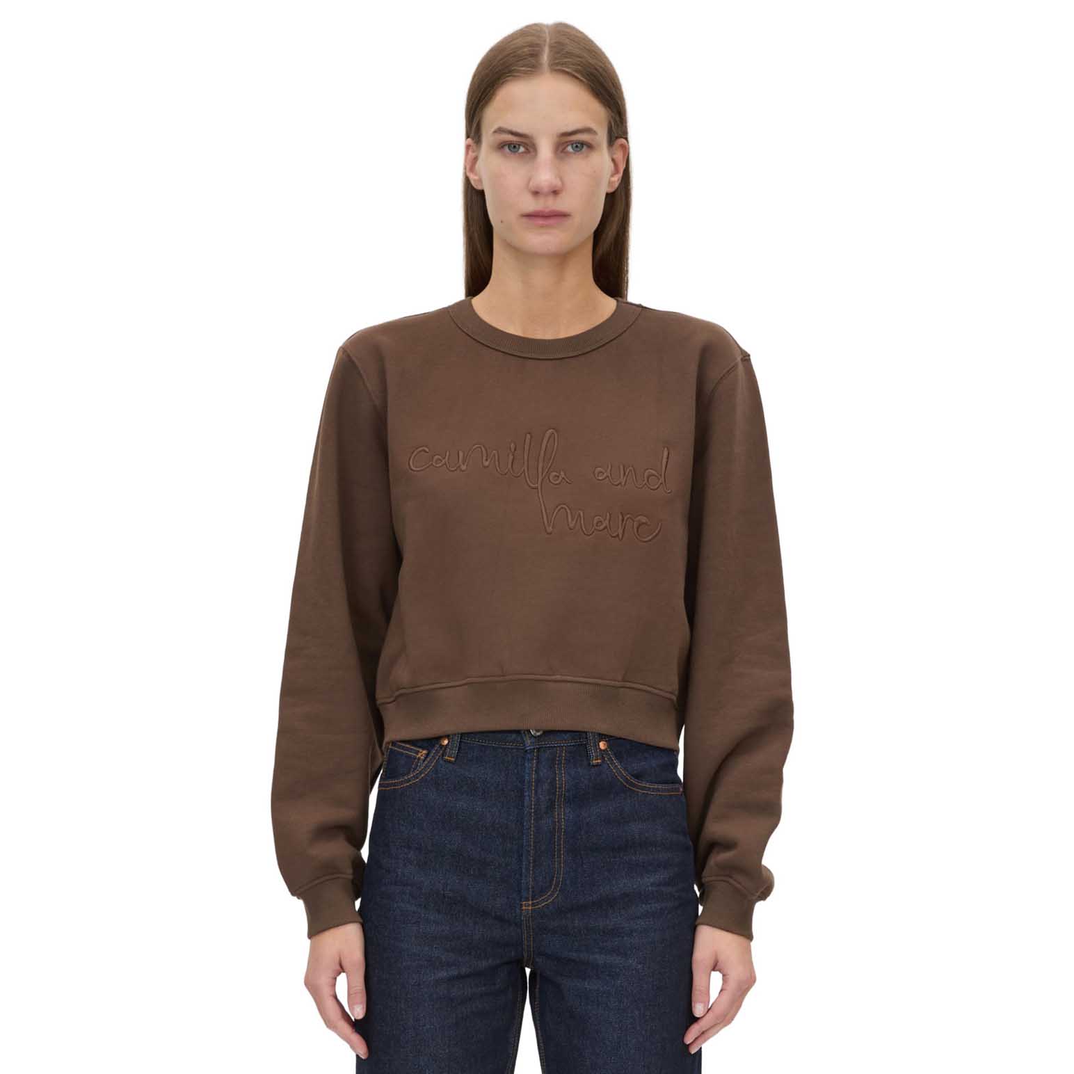Camilla and Marc Maren Crop Emb Tracksuit Top